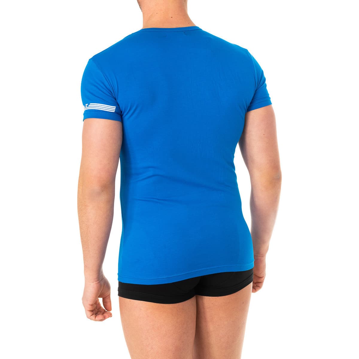 Men's T-Shirts Emporio Armani Blue