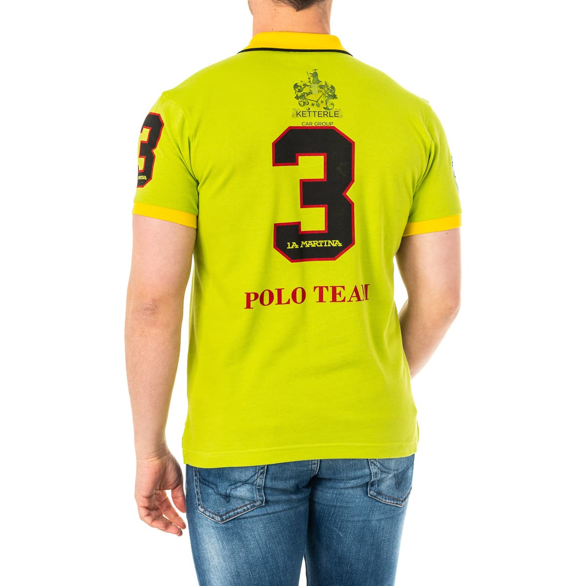 Men's Polo Shirts La Martina Green