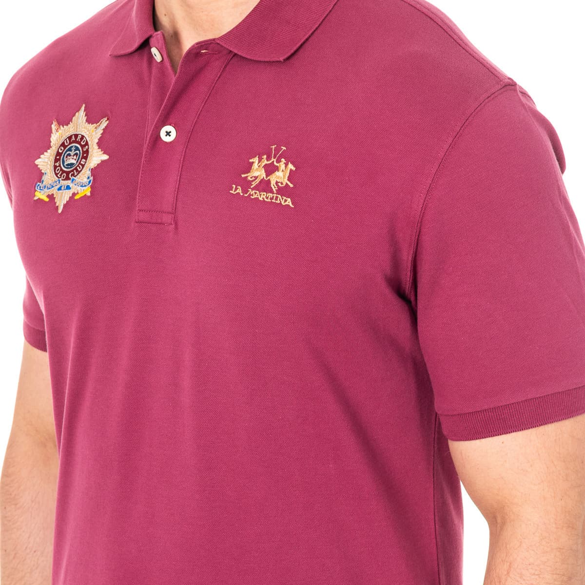 Men's Polo Shirts La Martina Purple