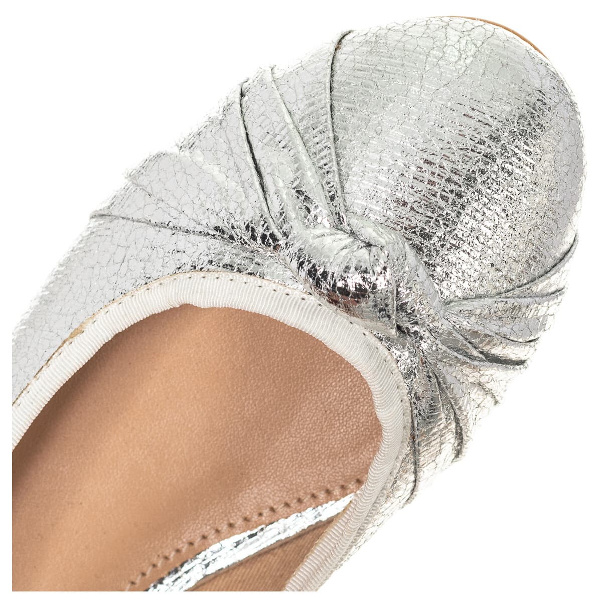 Women's Ballet Flats Guess Silver