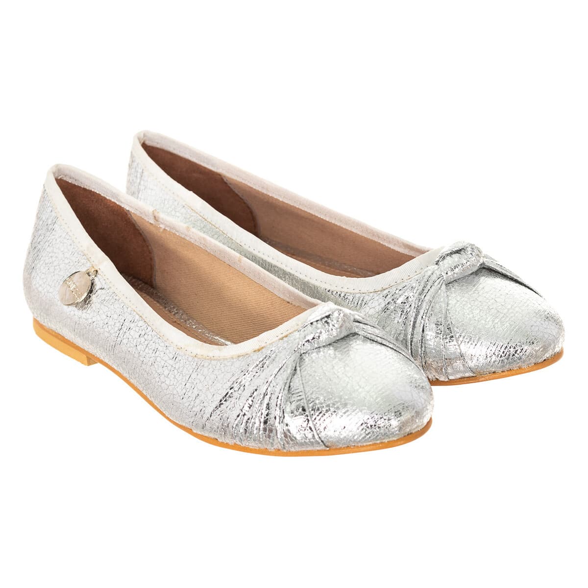 Women's Ballet Flats Guess Silver