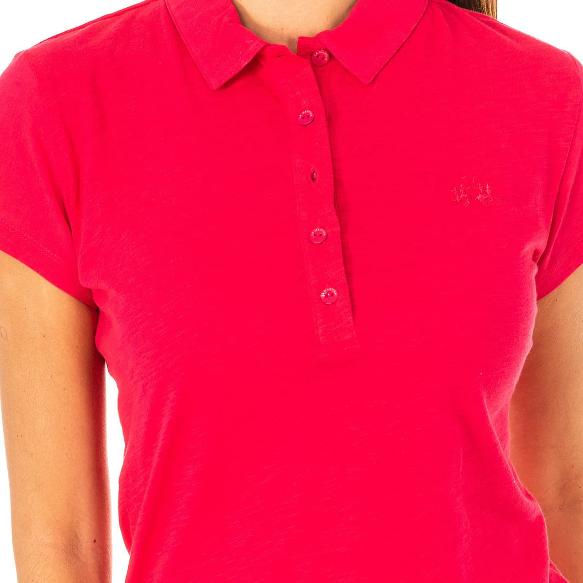 Women's Polo Shirts La Martina Red