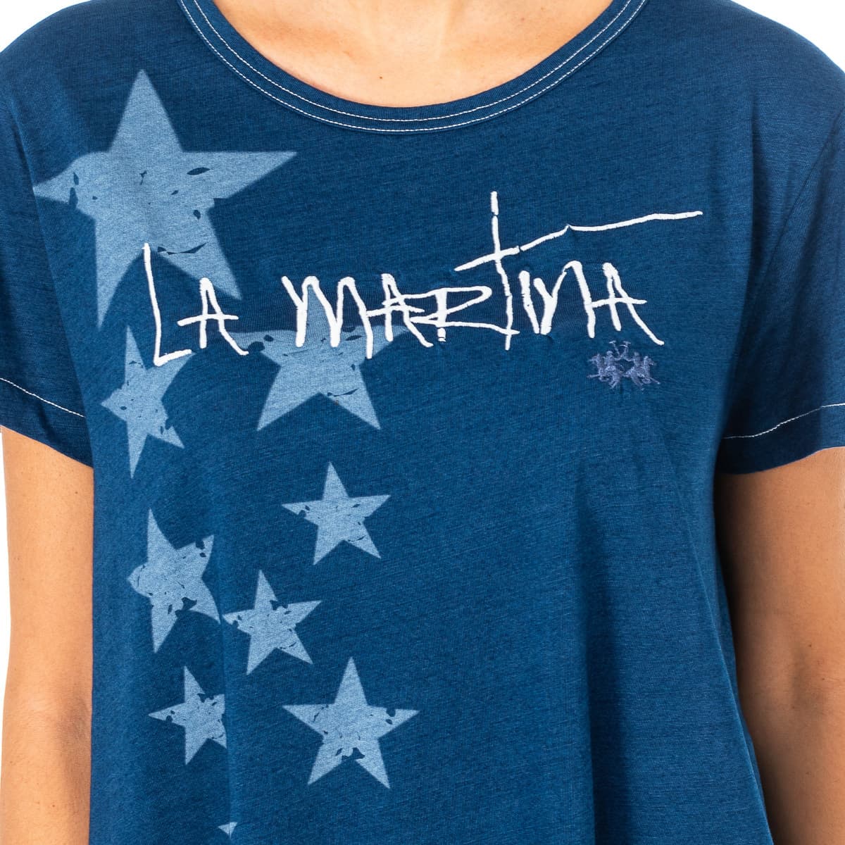 Women's T-Shirts La Martina Blue