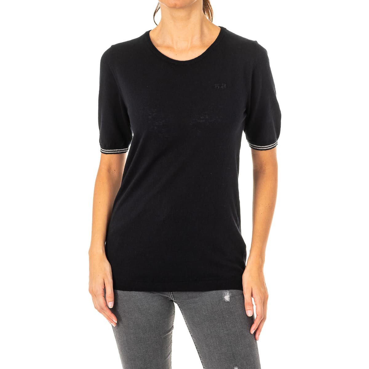 Women's T-Shirts La Martina Black