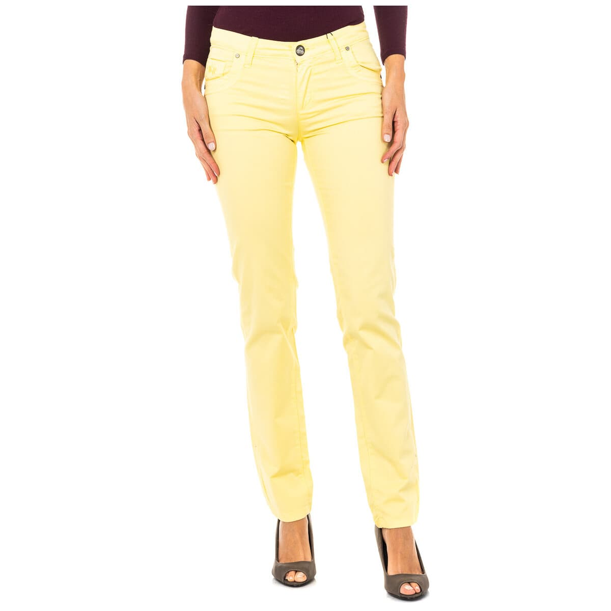 Women's Pants La Martina Yellow