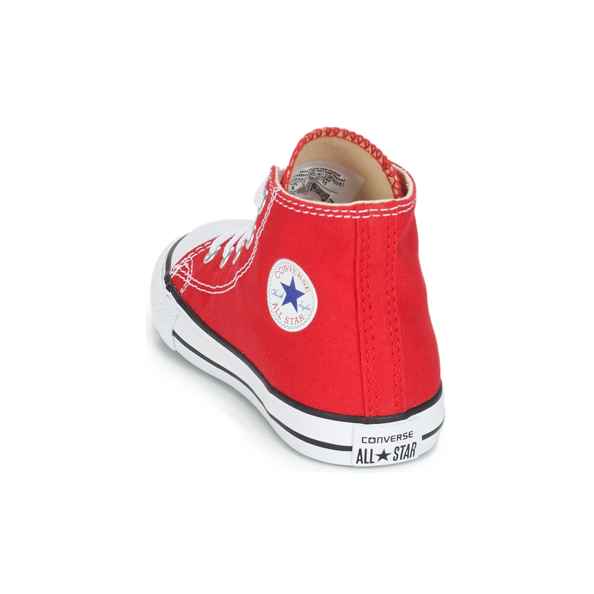Converse All Star Κλασικά Κόκκινα Βρεφικά Μποτάκια