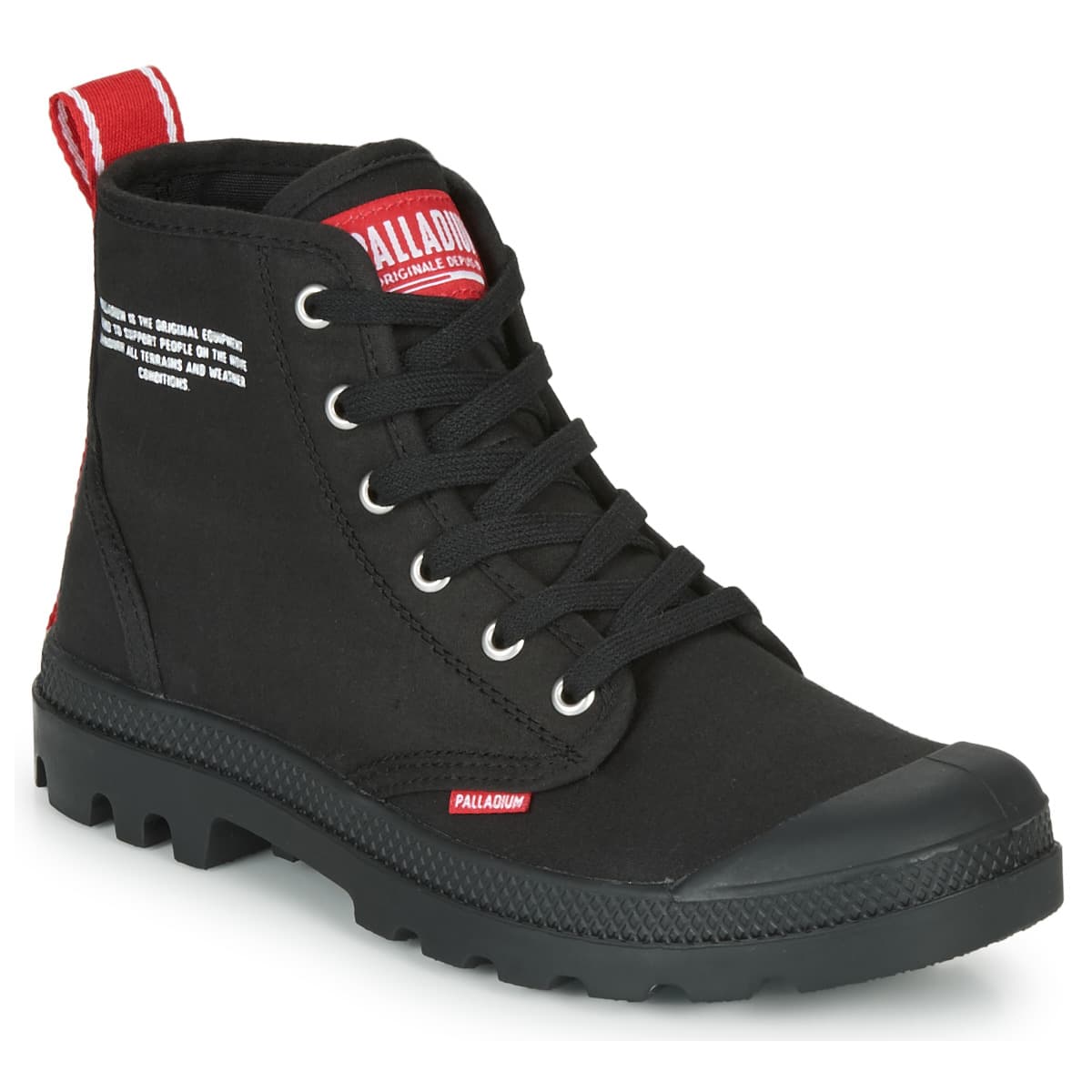 Palladium Pampa Hi Dare 76258-008-M Black
