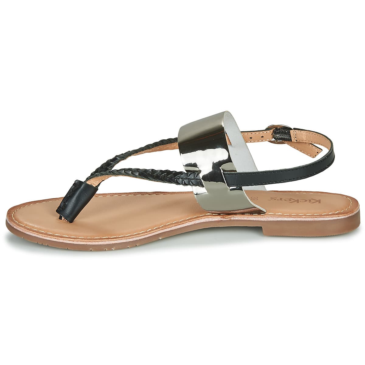 Women's Sandals Kickers Black