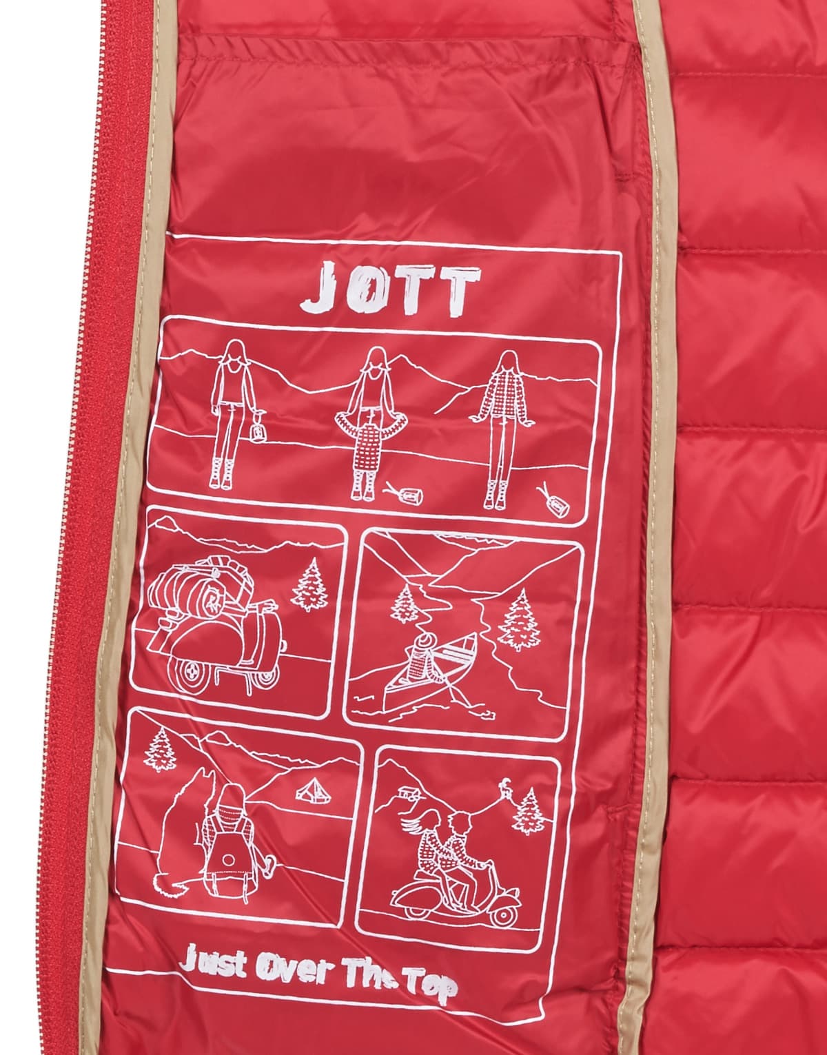 Women's Jackets JOTT Red