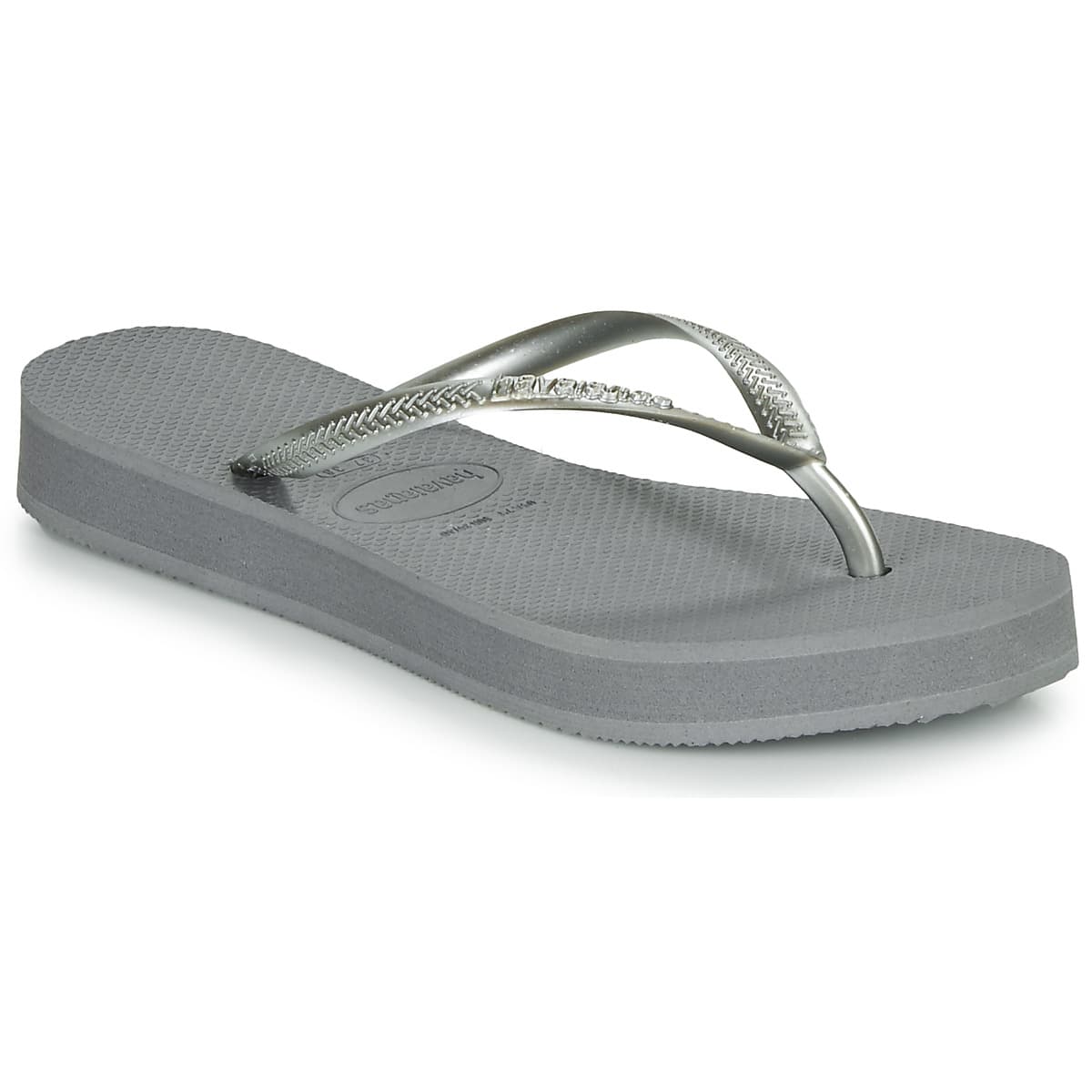 Women's Flip Flops Havaianas Silver