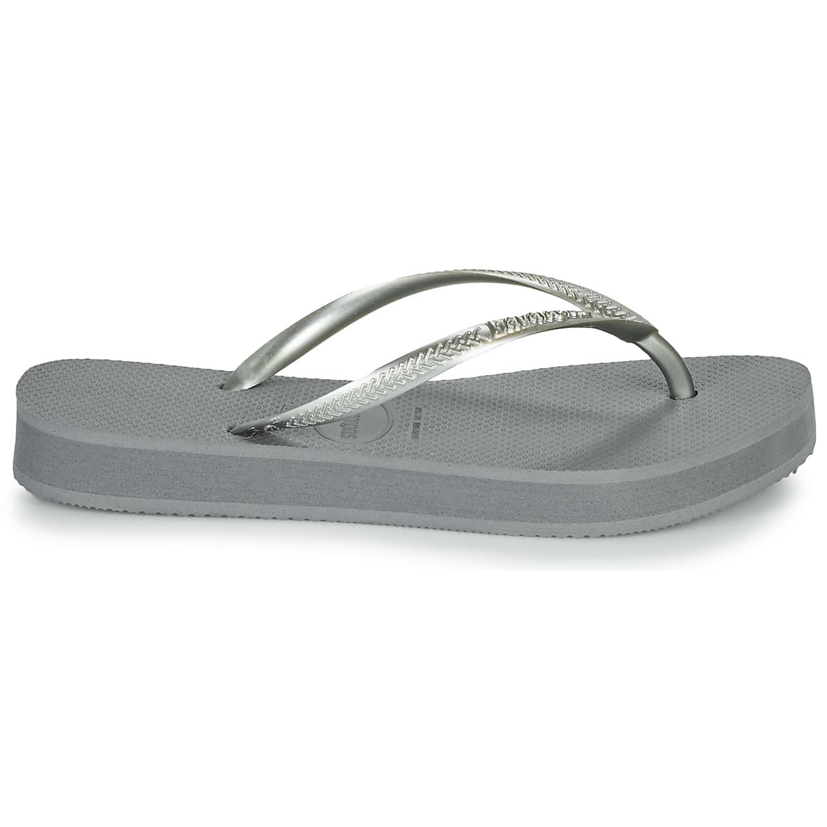 Women's Flip Flops Havaianas Silver