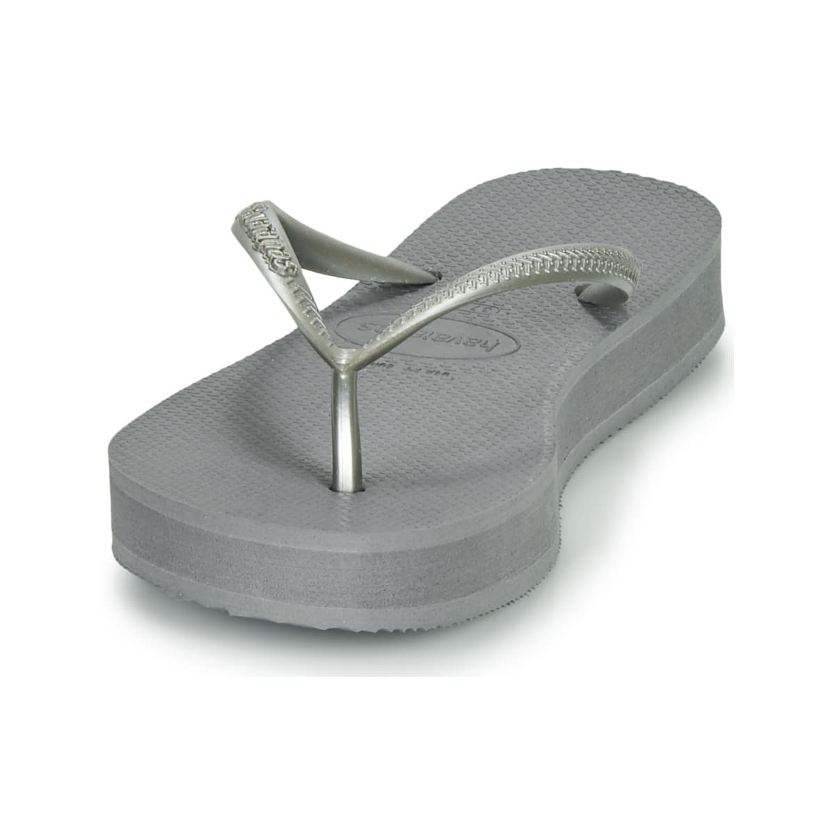 Women's Flip Flops Havaianas Silver