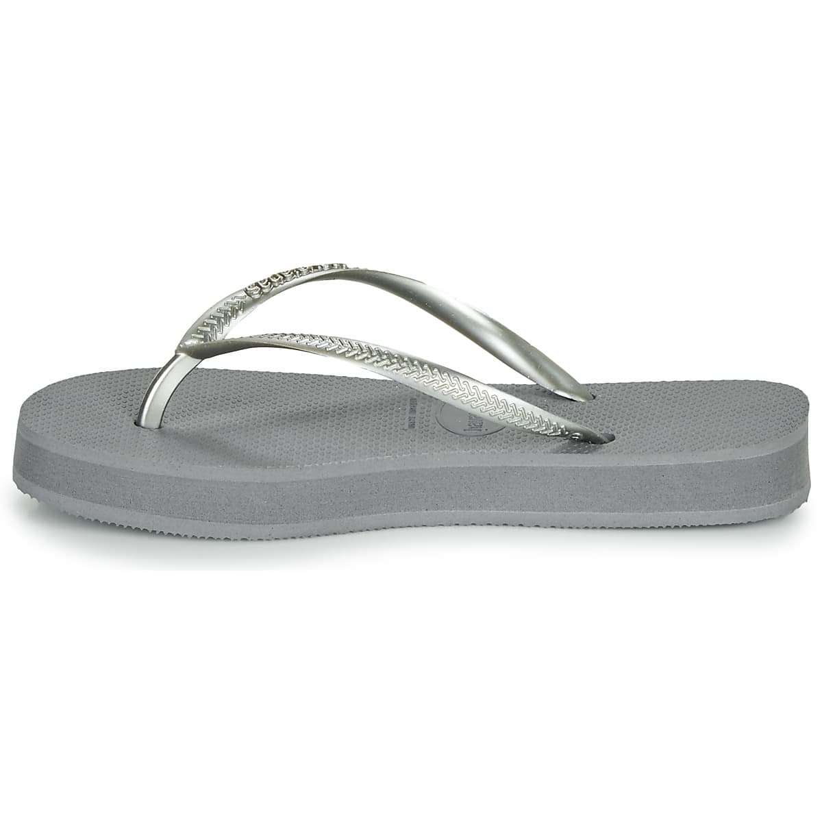 Women's Flip Flops Havaianas Silver