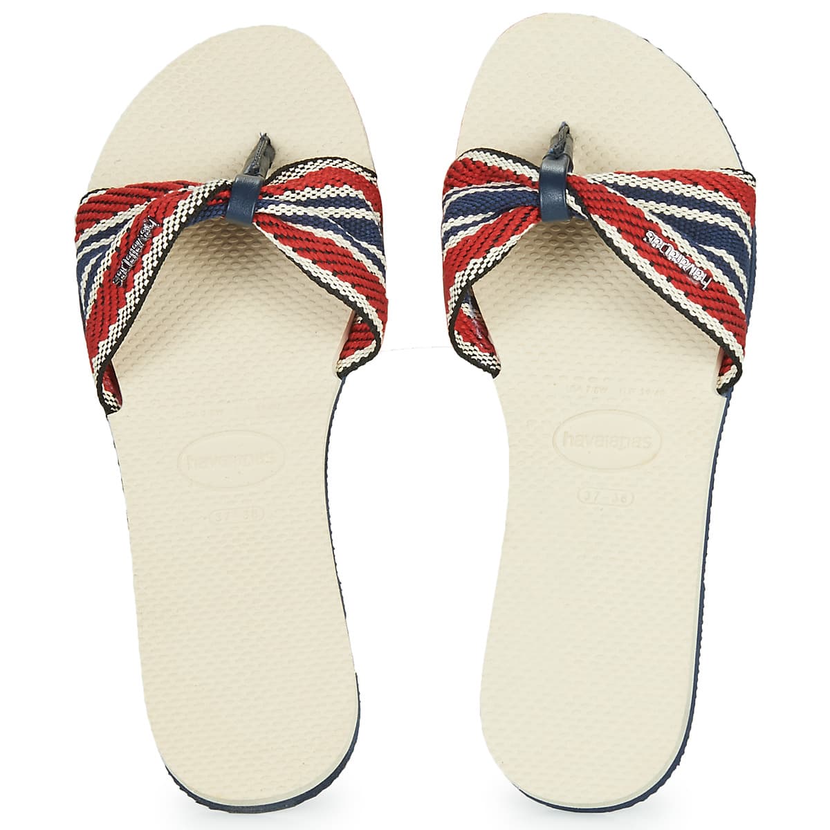 Women's Flip Flops Havaianas Beige