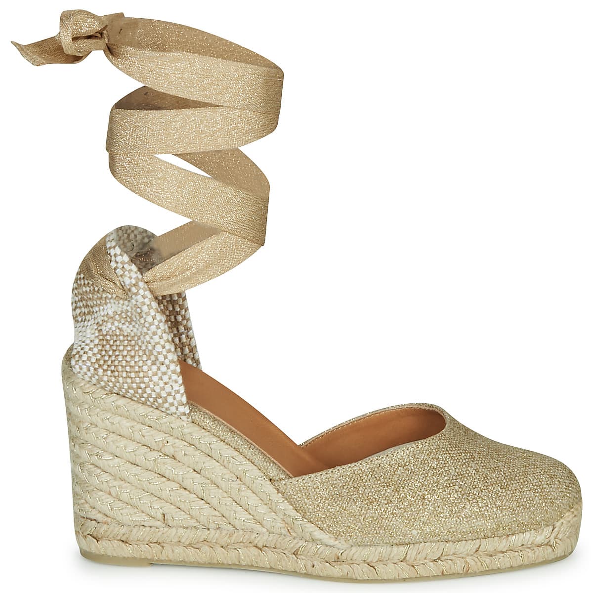 Women's Espadrilles Castaner Gold