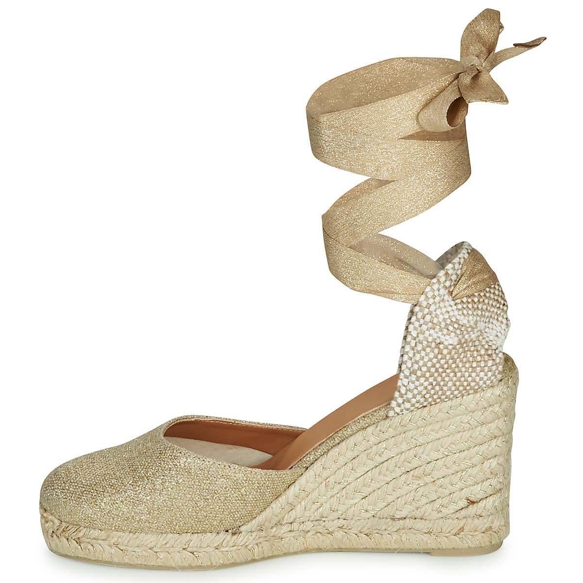 Women's Espadrilles Castaner Gold