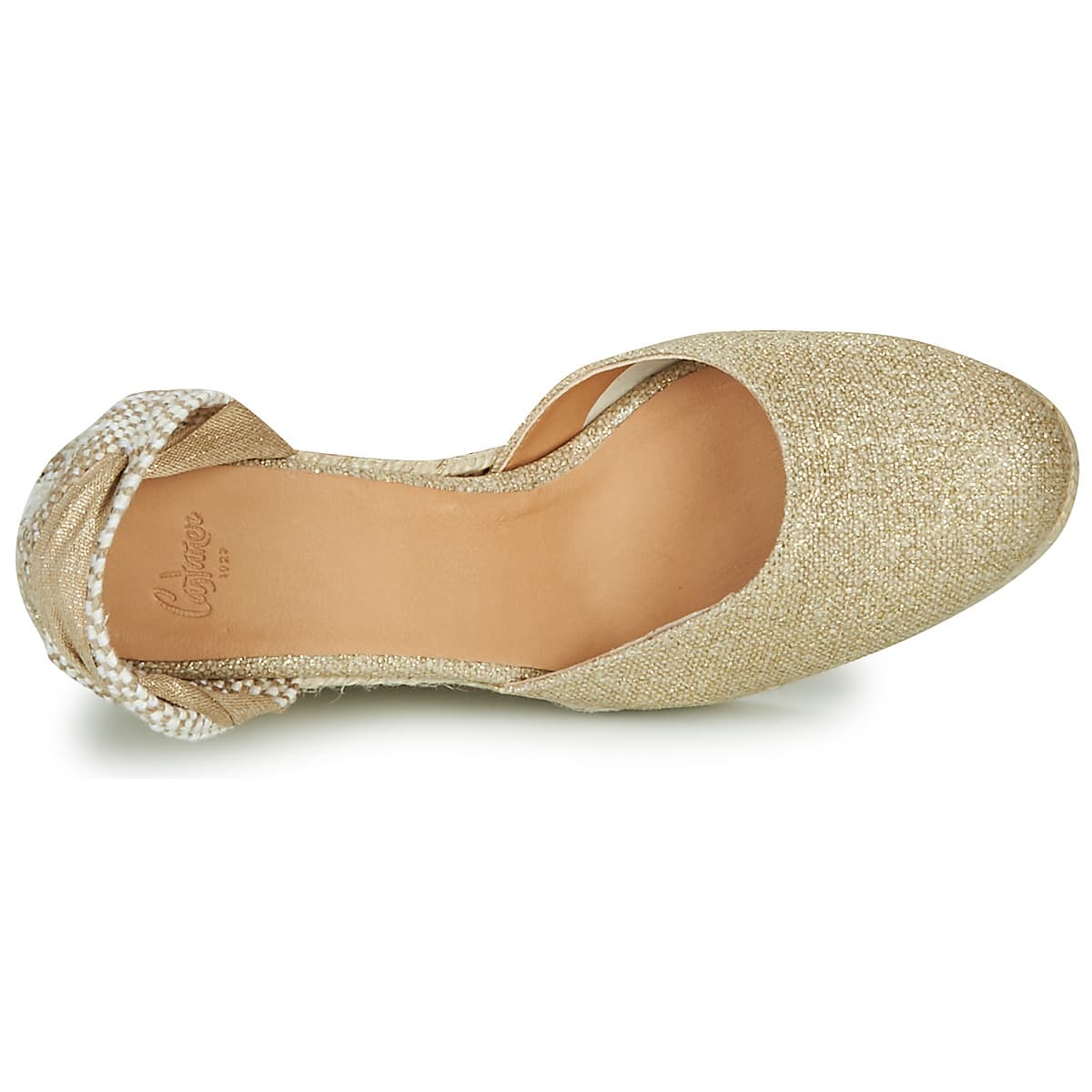 Women's Espadrilles Castaner Gold