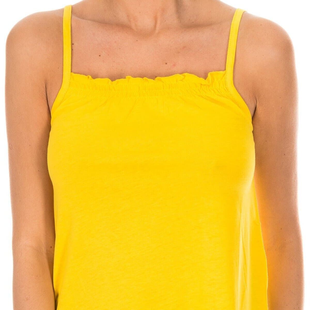 Women's Sleeveless Tops Armand Basi Yellow
