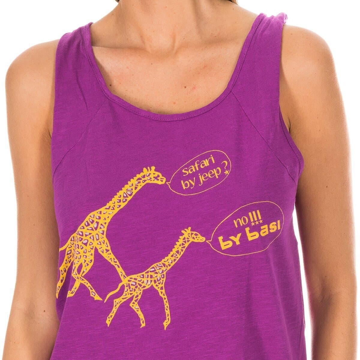 Women's Sleeveless Tops Armand Basi Purple