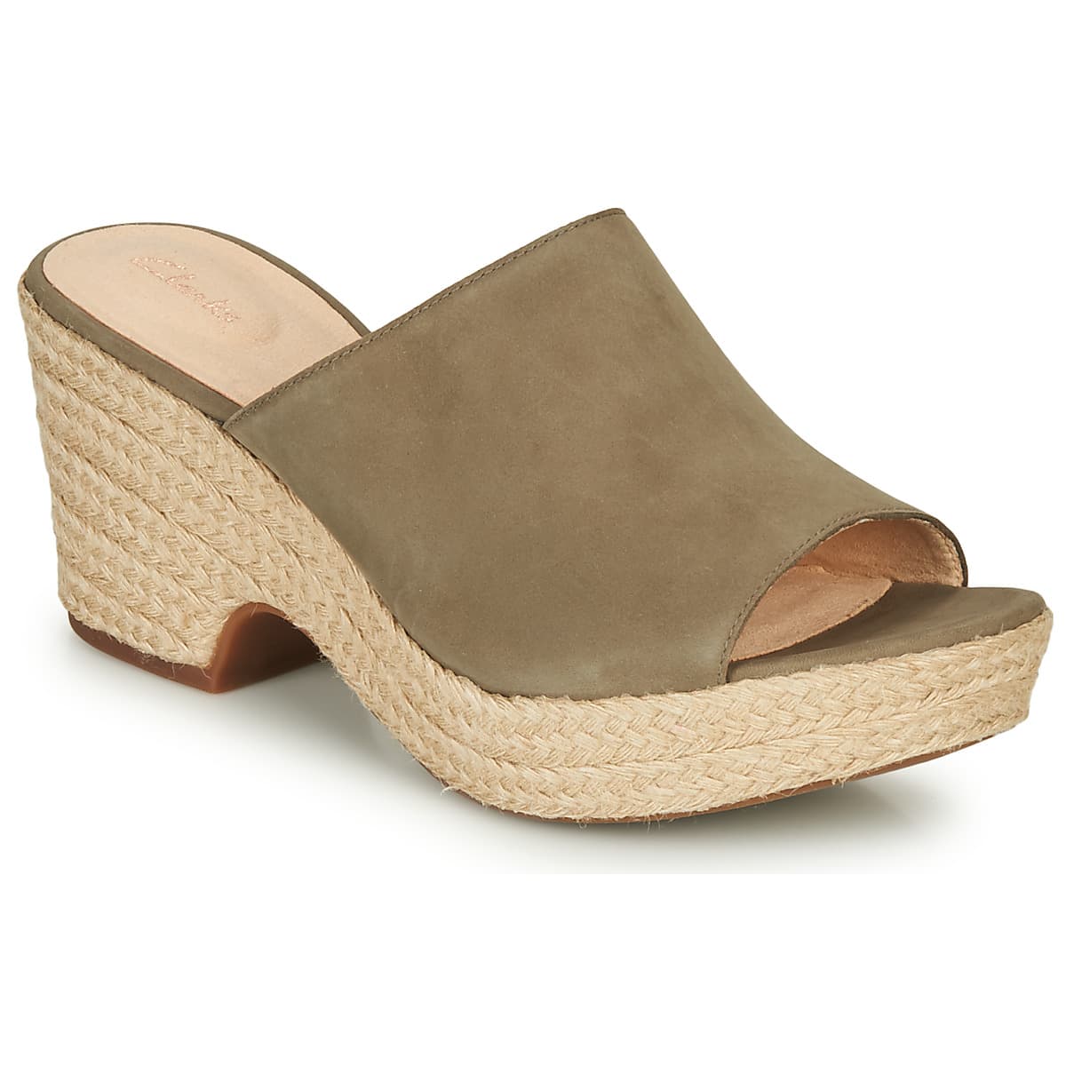 Women's Mules Clarks Gray