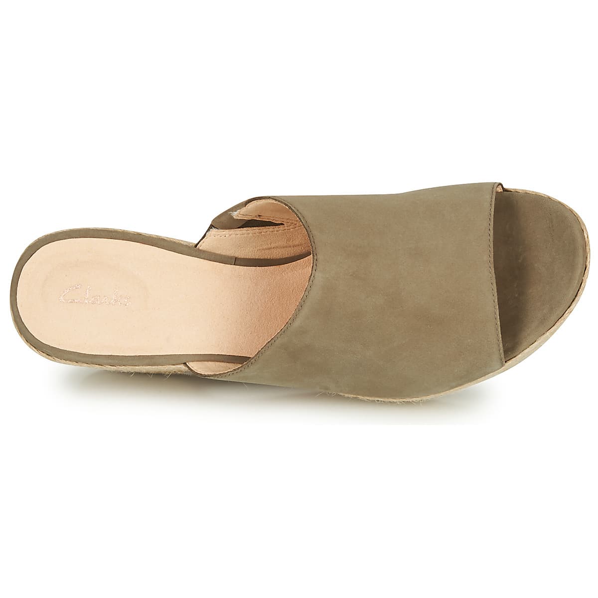Women's Mules Clarks Gray
