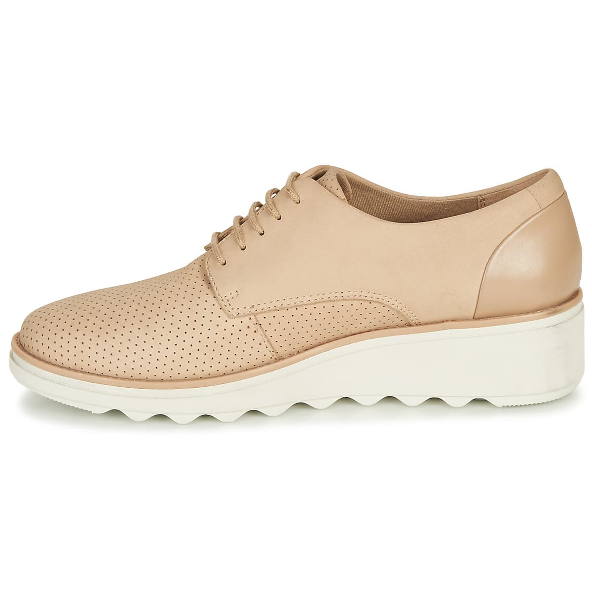 Women's Derby Shoes Clarks Pink