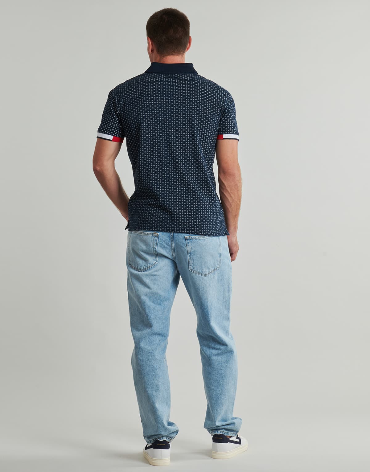 Men's Polo Shirts Yurban Blue
