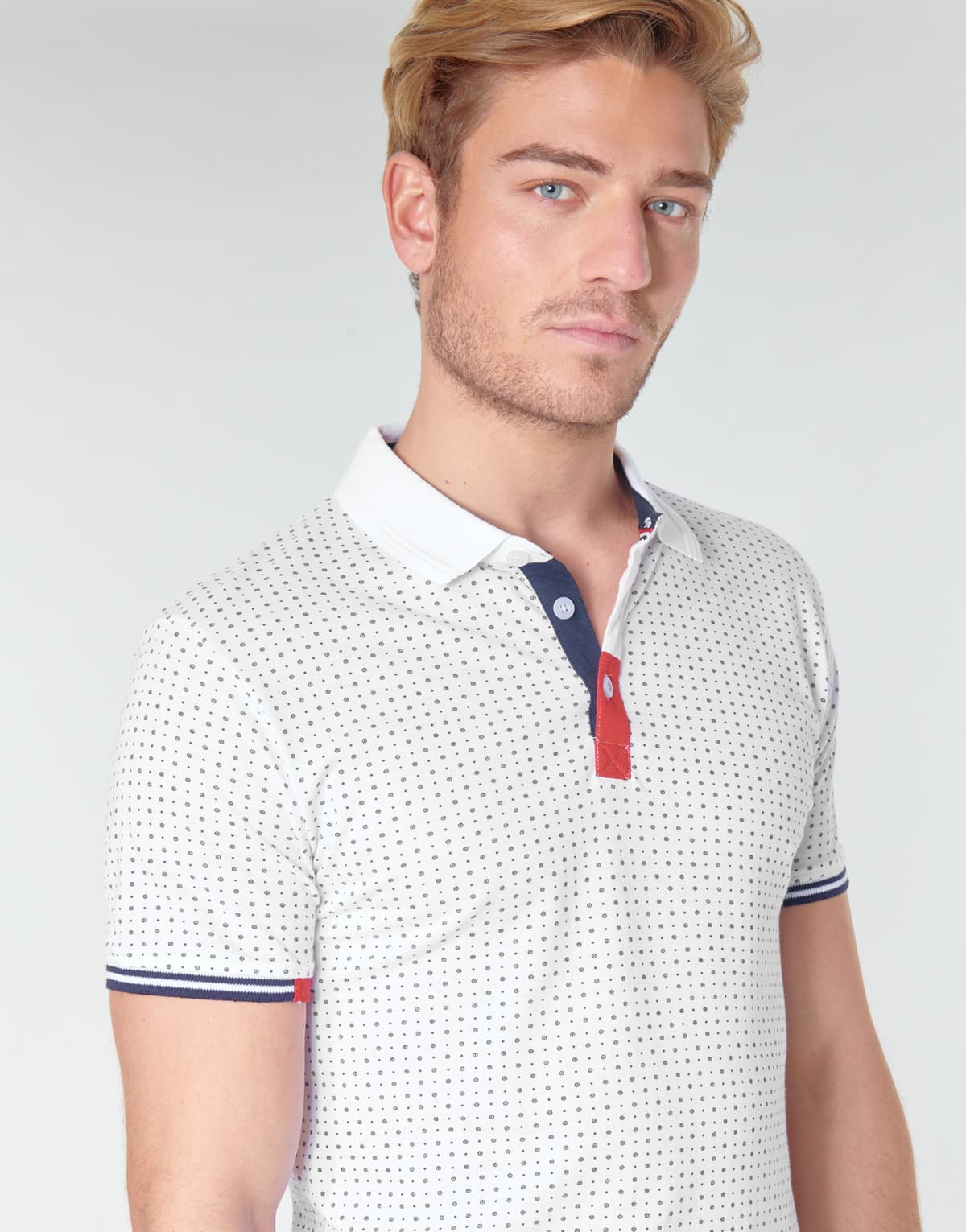 Men's Polo Shirts Yurban White