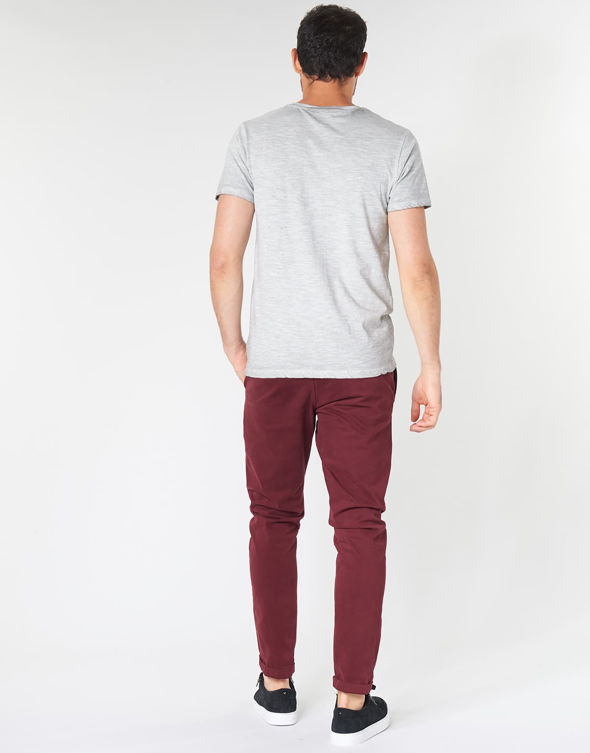 Men's T-Shirts Yurban Gray