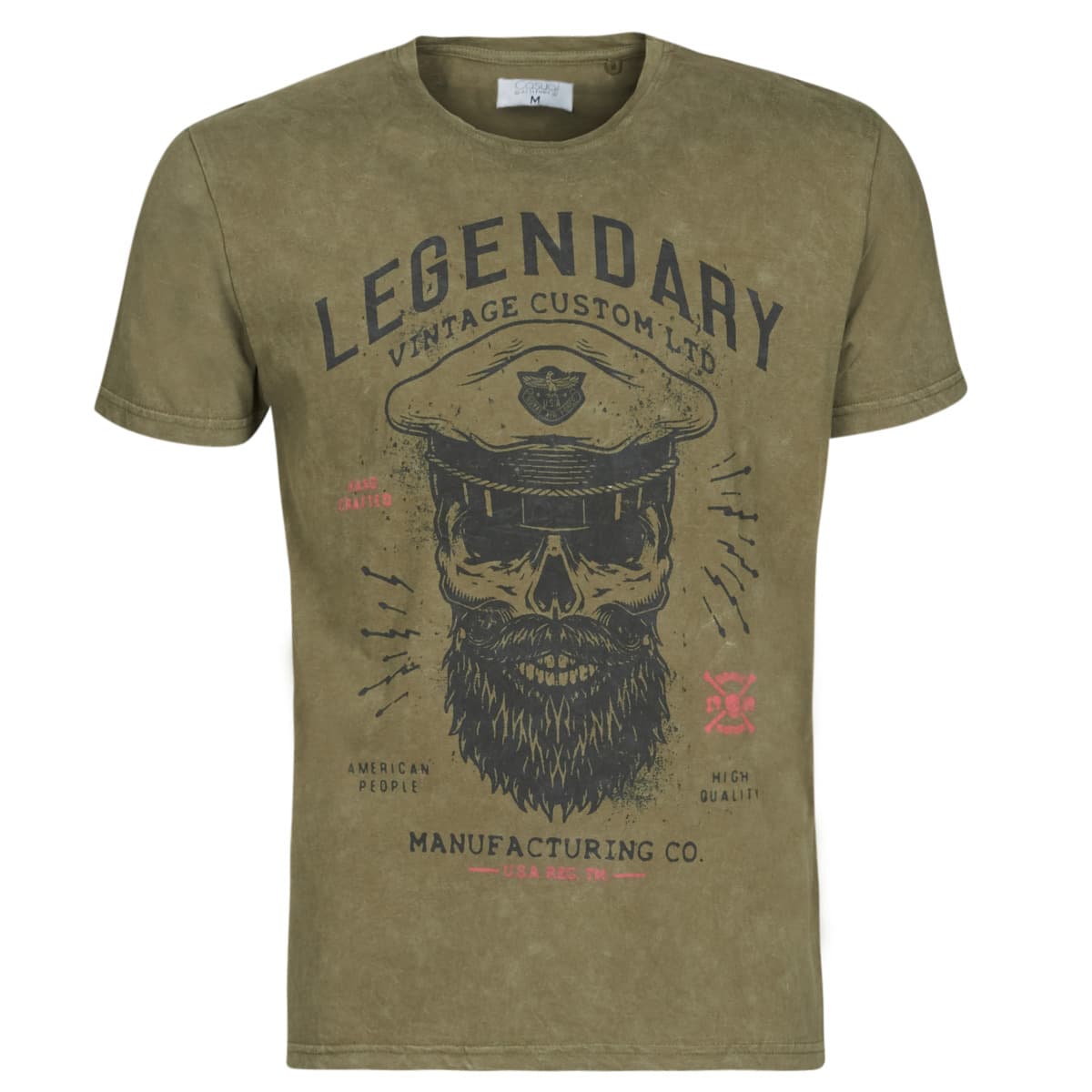 Men's T-Shirts Yurban Khaki
