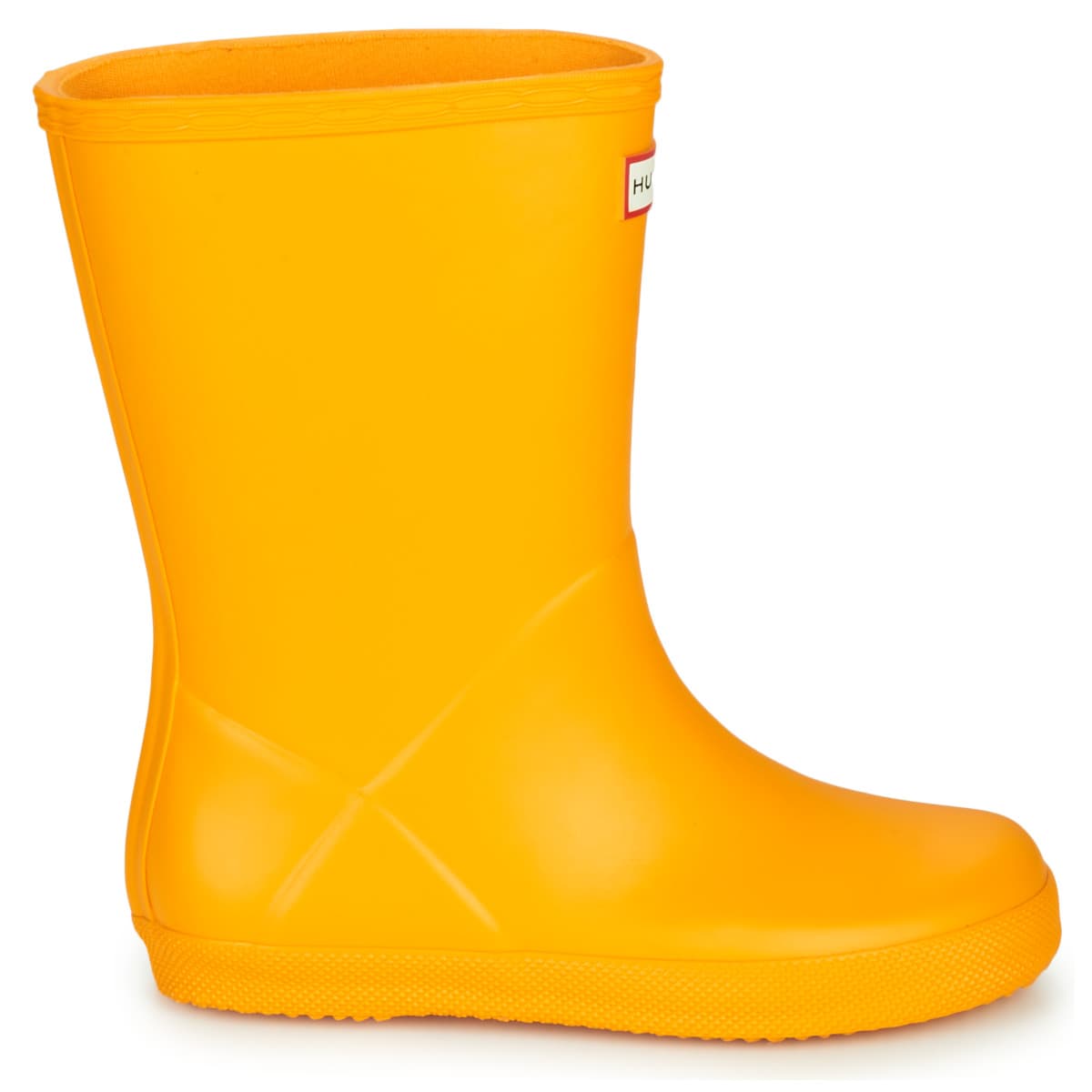 Boys' Wellington Boots Hunter Yellow
