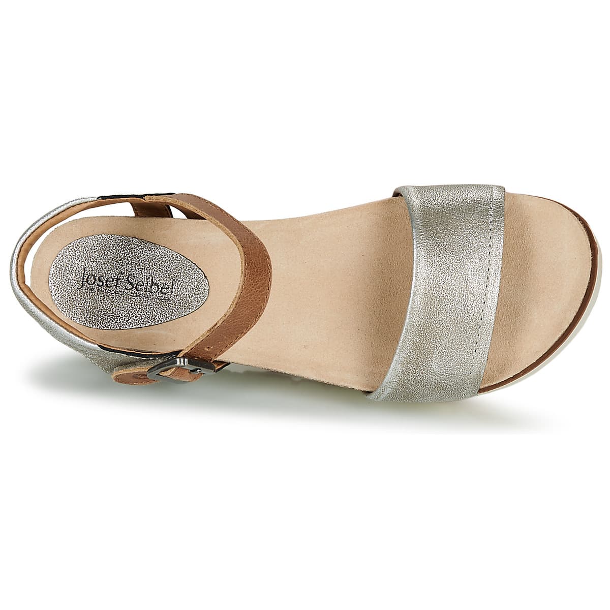 Women's Platforms Josef Seibel Silver