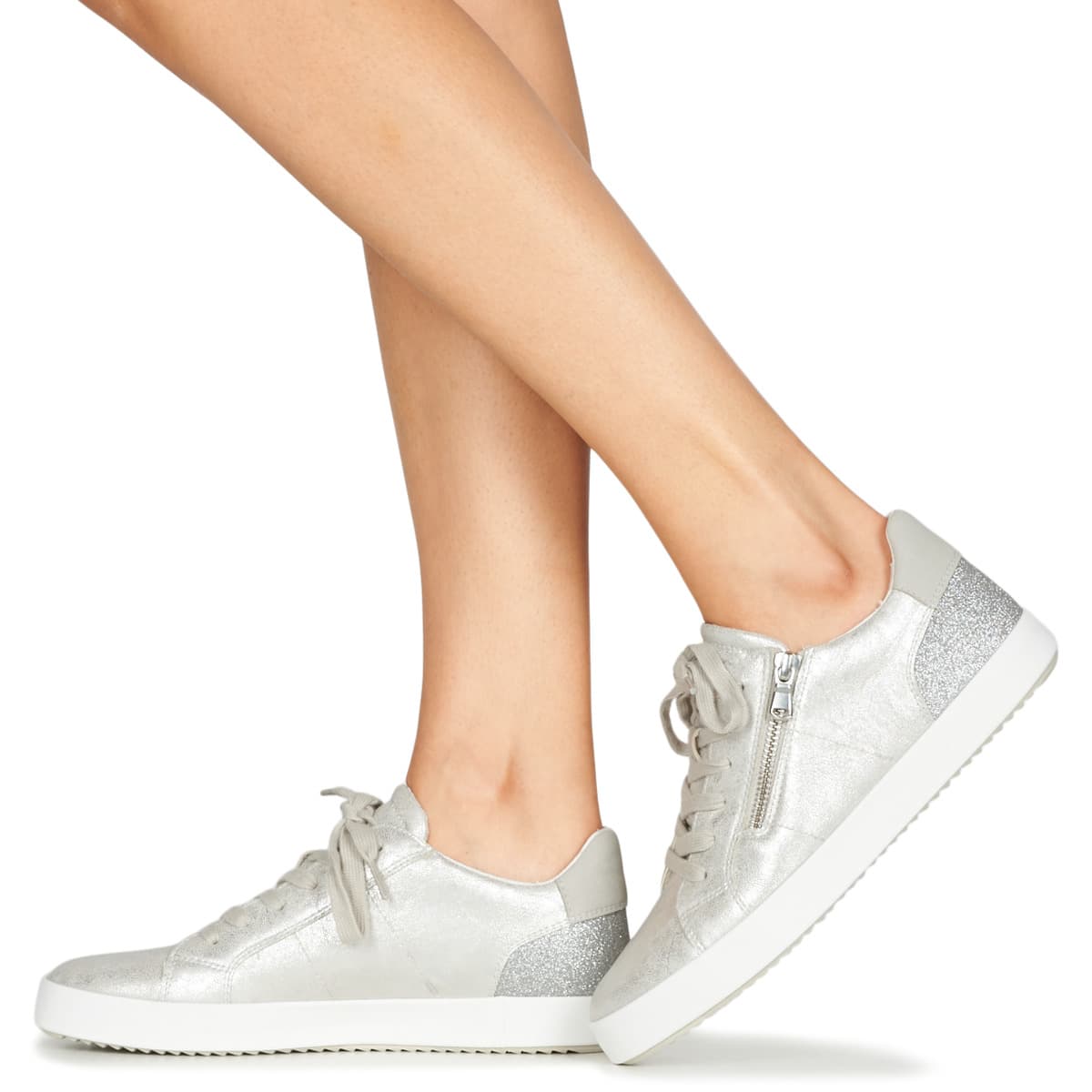 Women's Sneakers Geox Silver