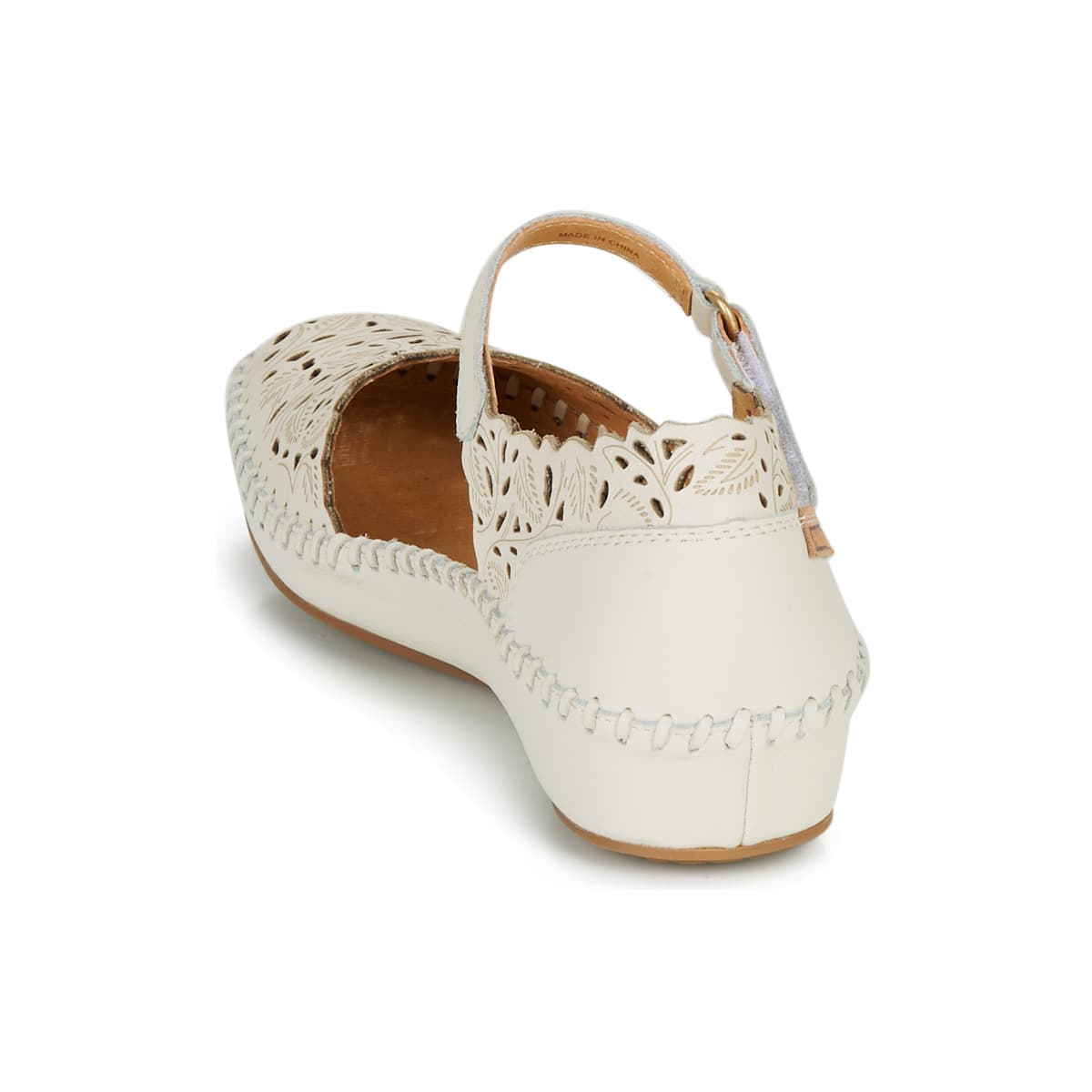 Women's Ballet Flats Pikolinos White