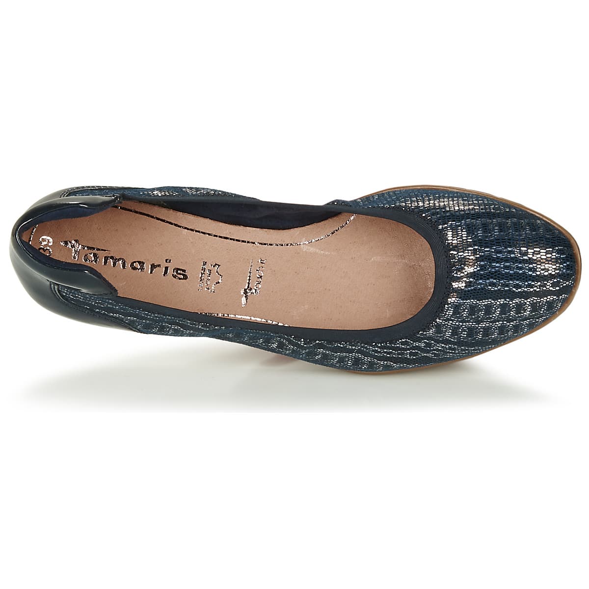 Women's Ballet Flats Tamaris Blue