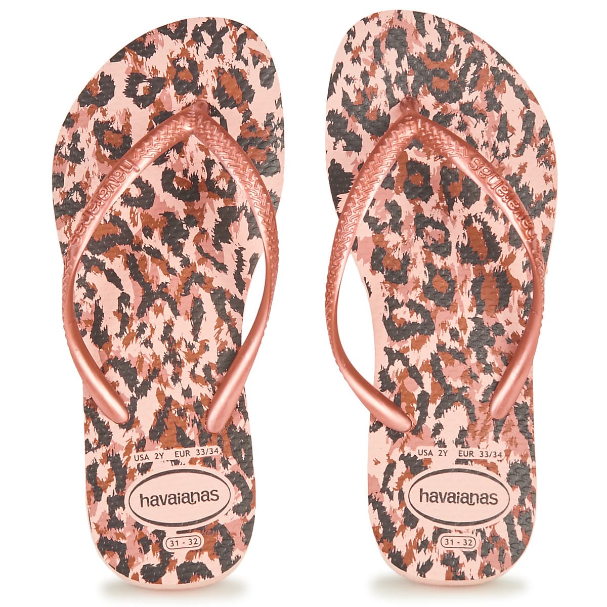 Girls' Flip Flops Havaianas Multicolor