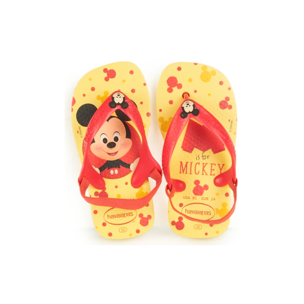 Boys' Flip Flops Havaianas Yellow