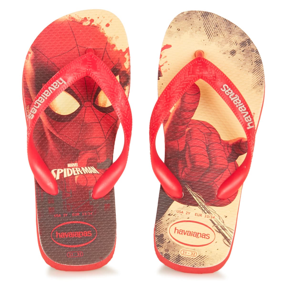 Boys' Flip Flops Havaianas Red