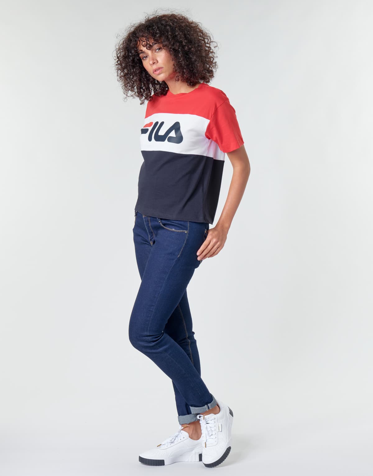 Women's T-Shirts Fila Multicolor
