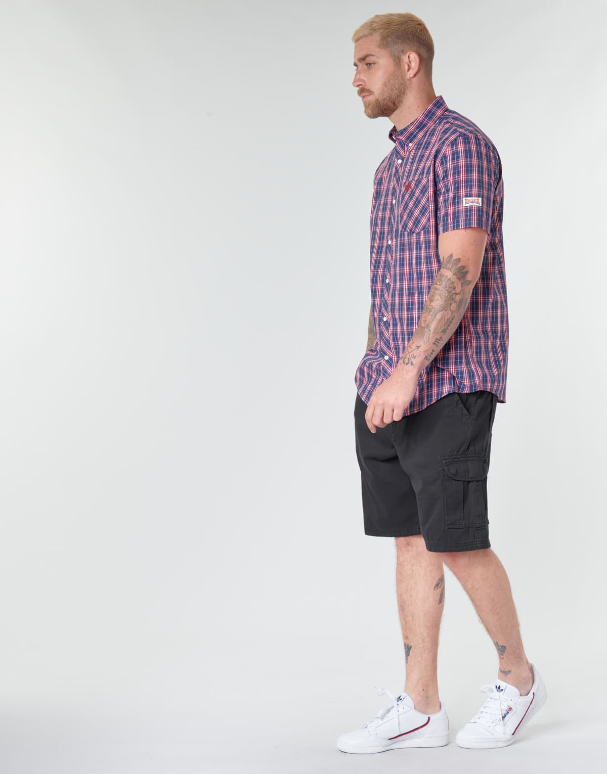 Men's Shirts Lonsdale Blue