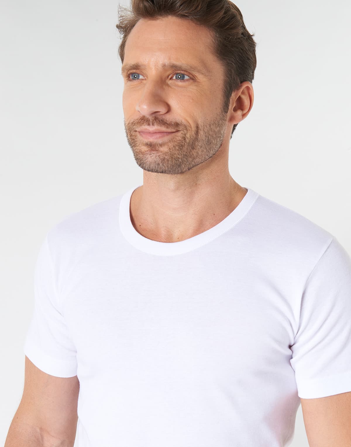 Men's T-Shirts Athena White