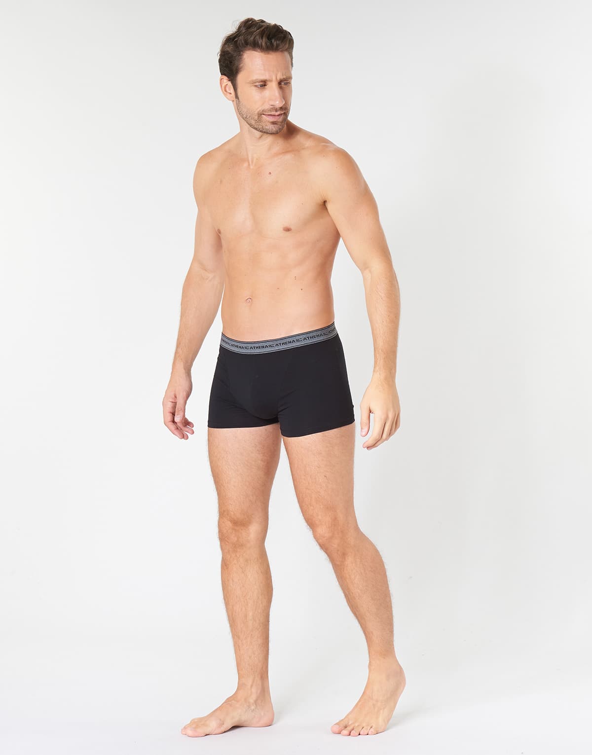 Men's Boxer Briefs Athena Black