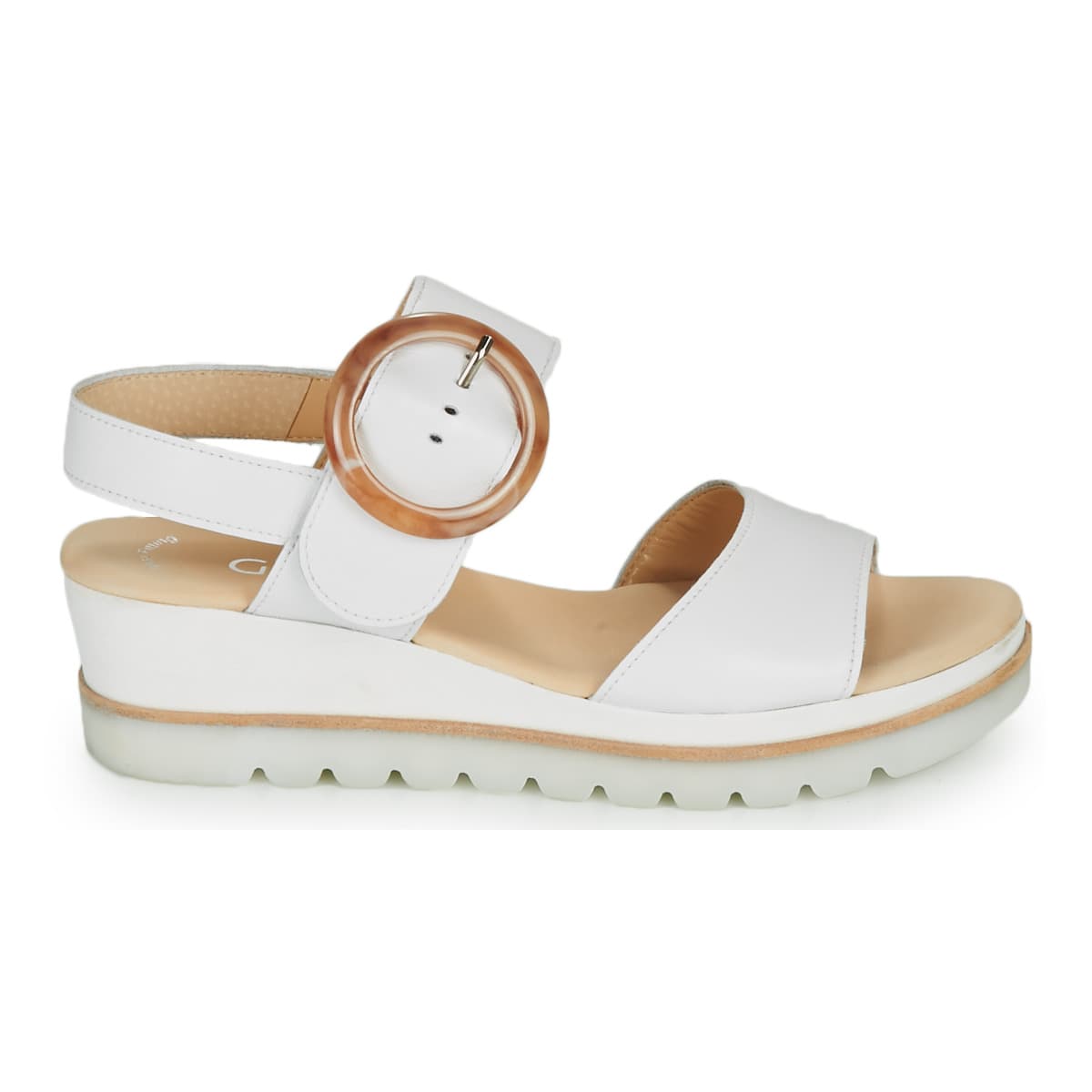 Women's Platforms Gabor White