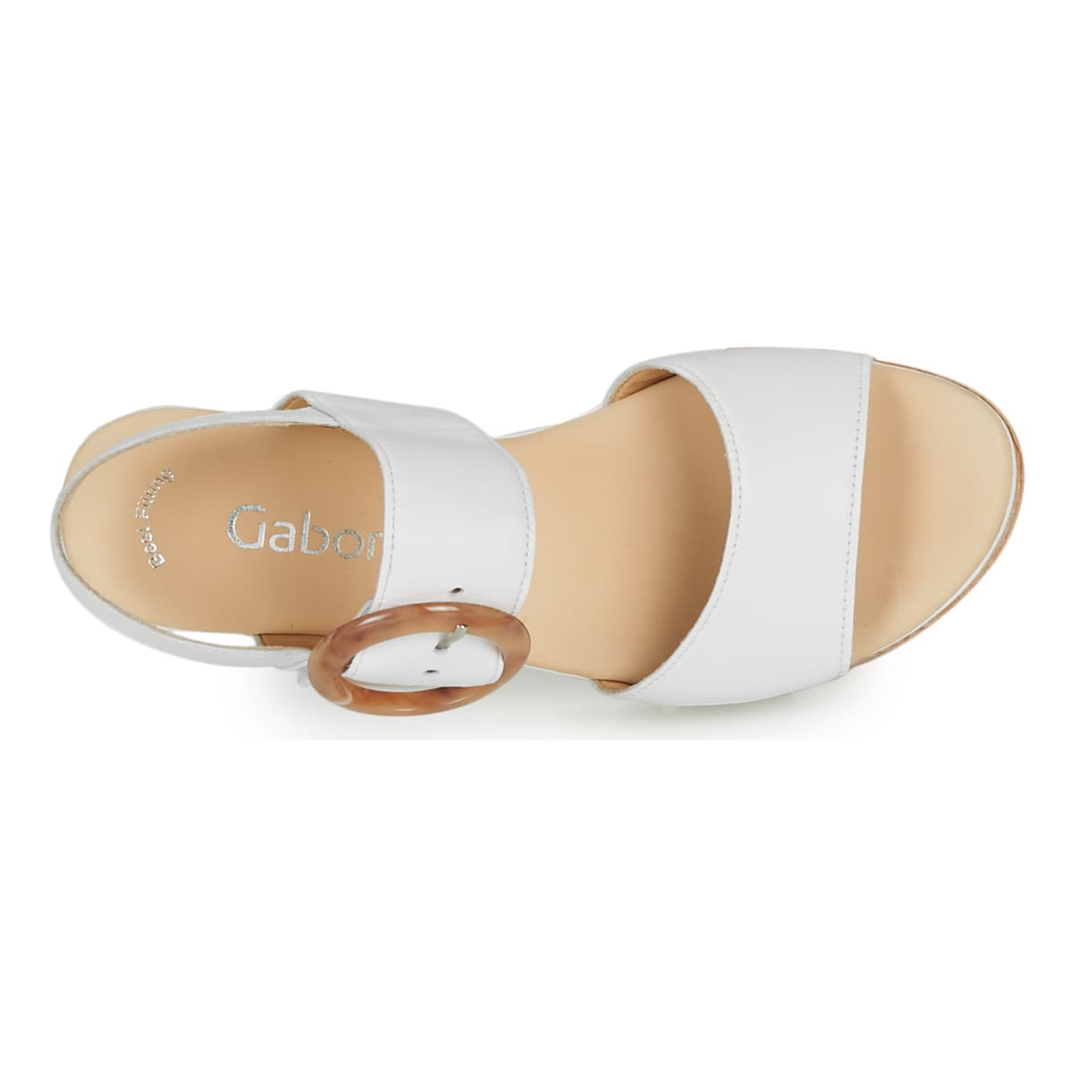 Women's Platforms Gabor White