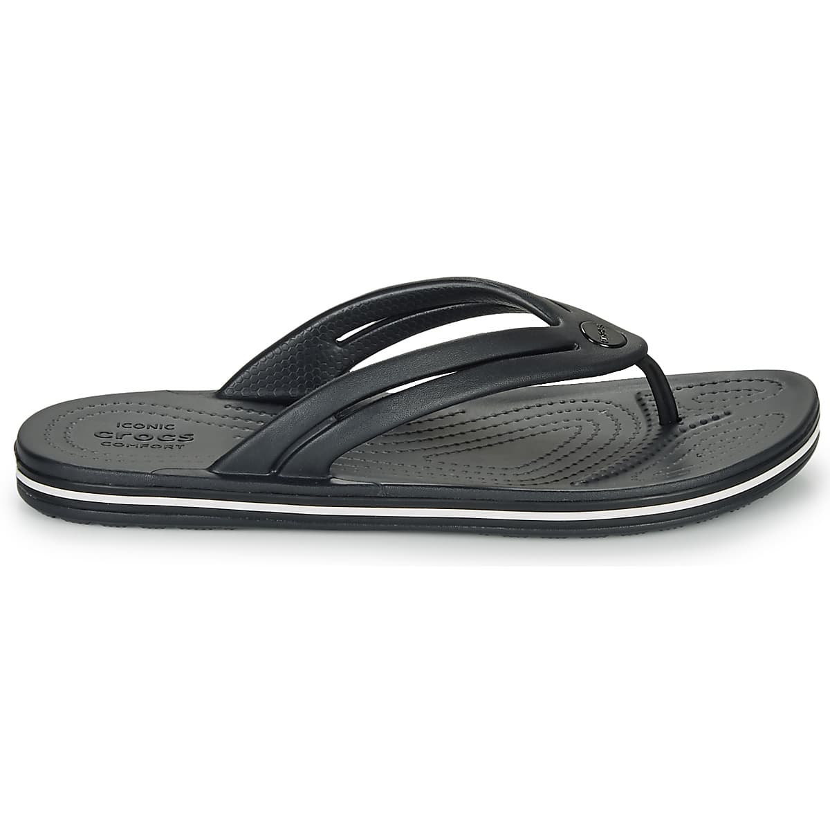 Women's Flip Flops Crocs Black