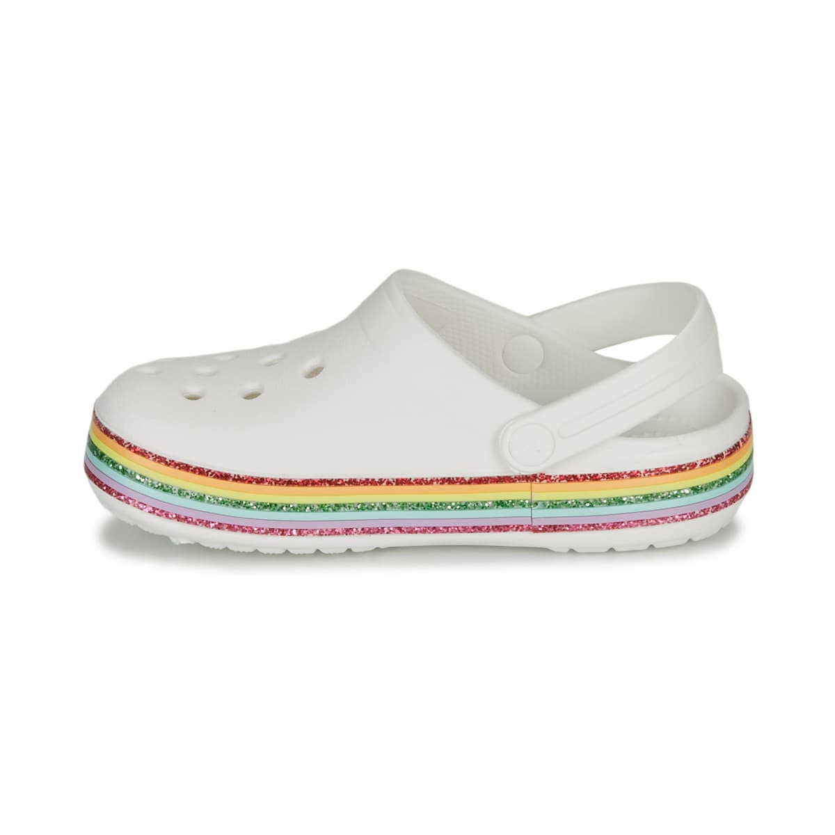 Girls' Slippers Crocs White