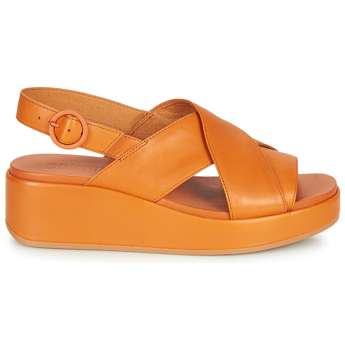 Women's Platforms Camper Brown