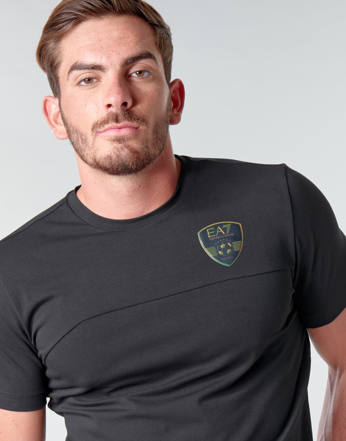 Men's T-Shirts EA7 Black