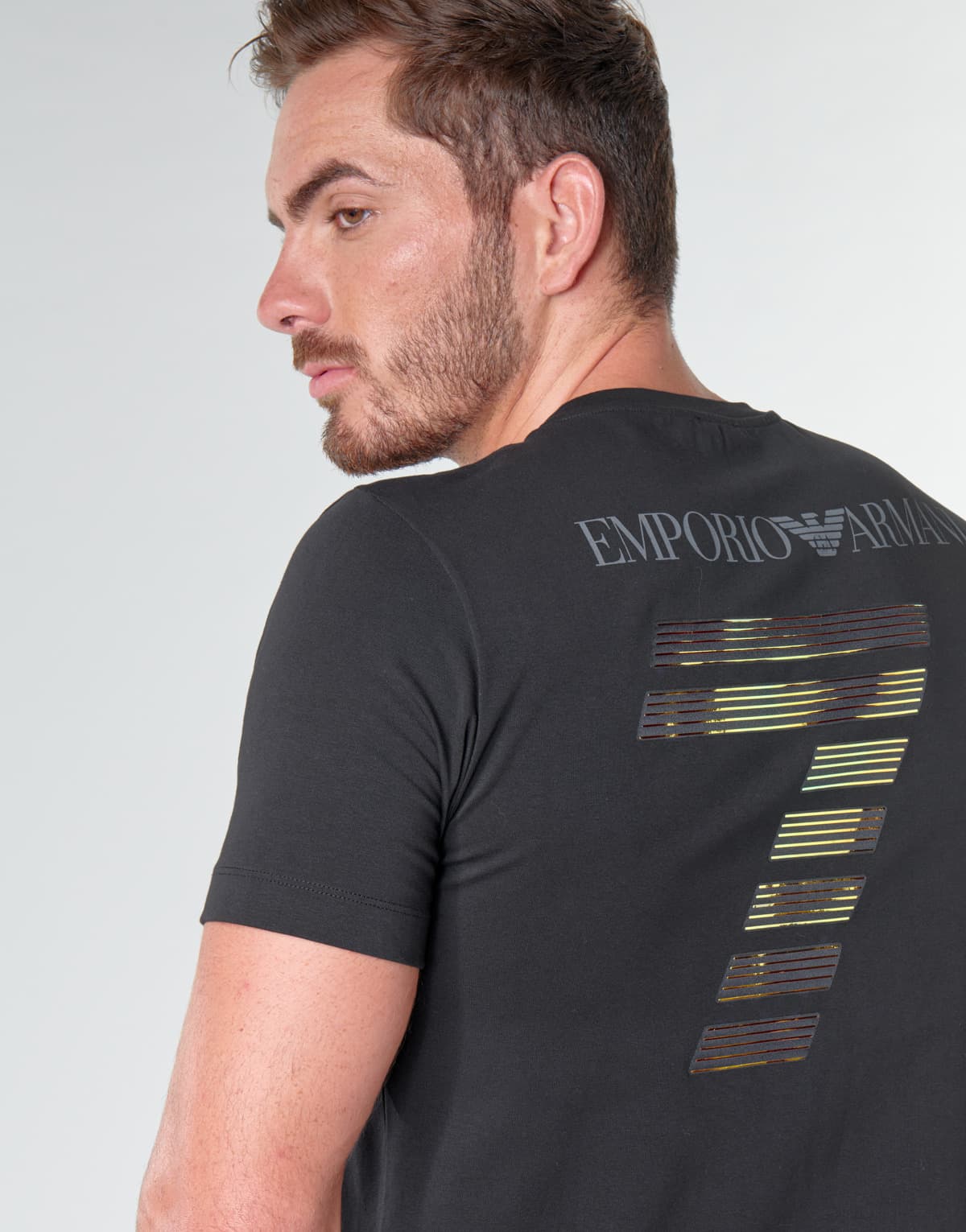 Men's T-Shirts EA7 Black