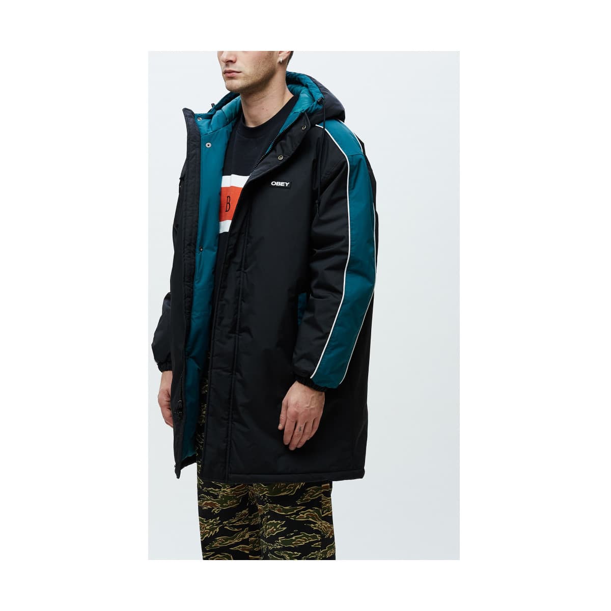 Men's Blazers Obey Black